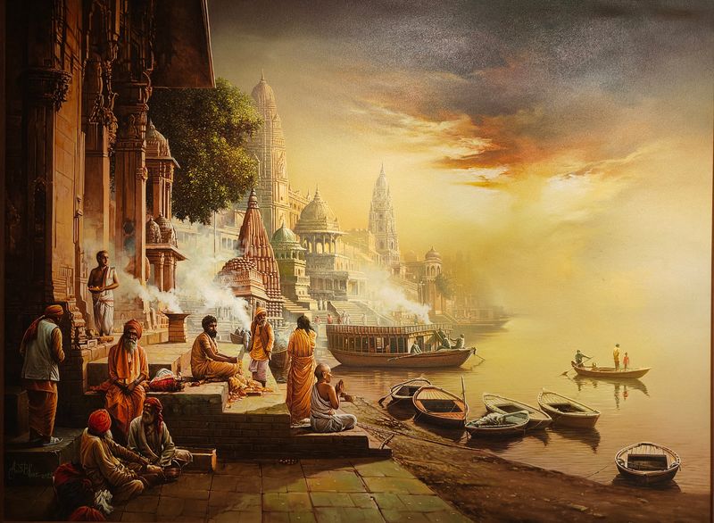 Banaras 4 by Amit Bhar