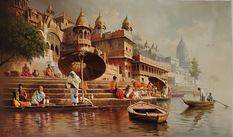 Beneras 1 by Amit Bhar
