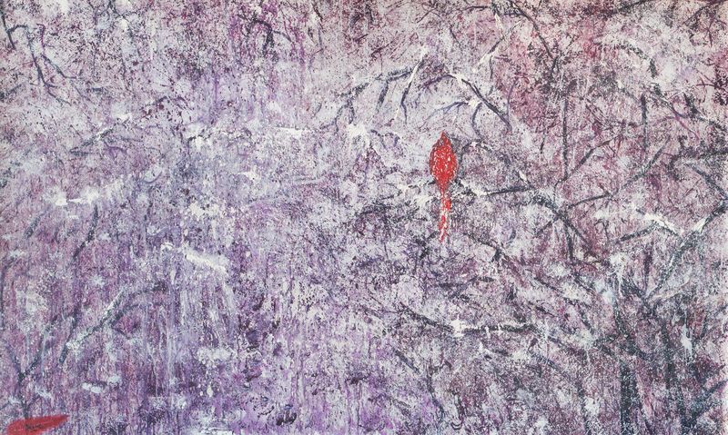 Bird in Foliage by Arshi