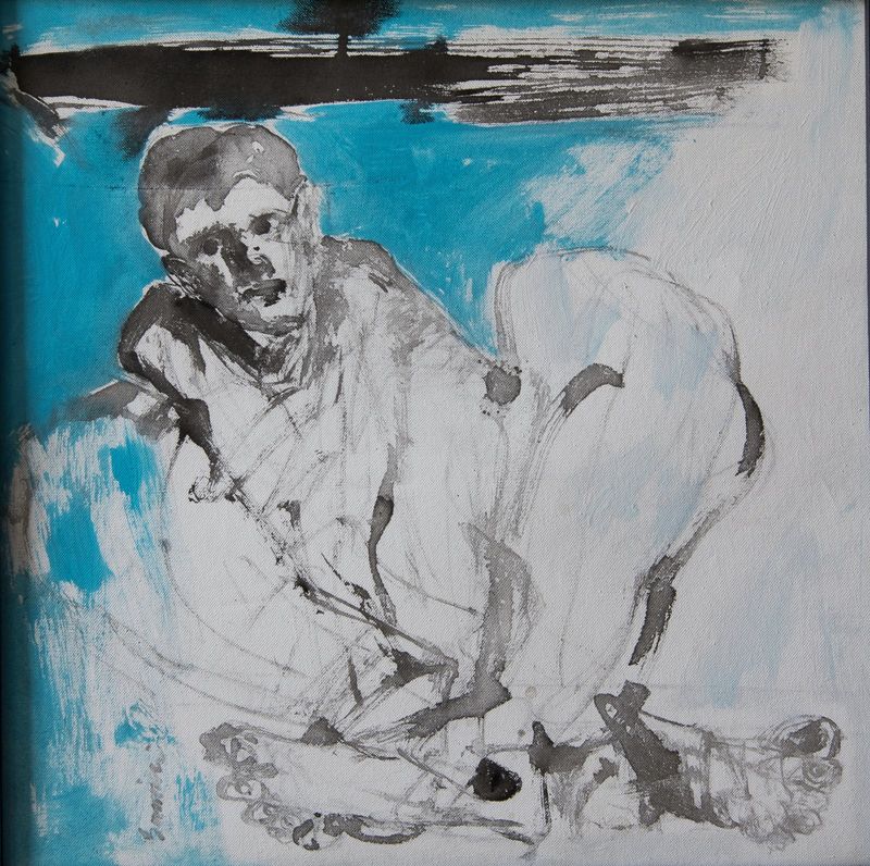 Blue Man by Somnath Singh