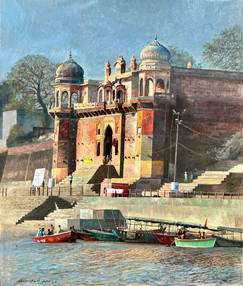 Ghat by Balu Sadalge