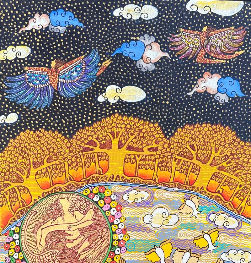 Golden Womb Series 1 by Seema Kohli