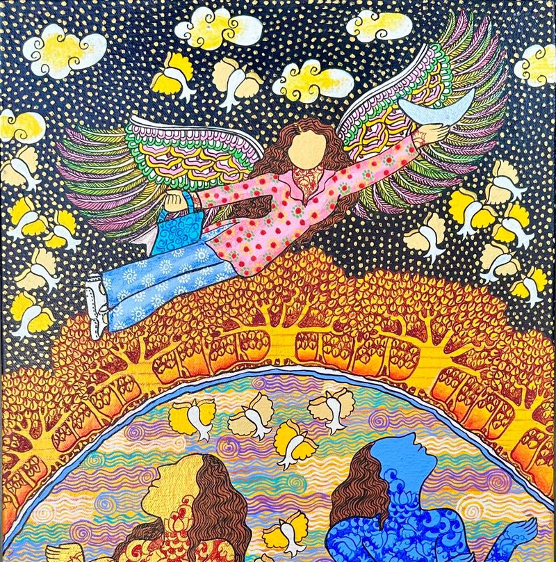 Golden Womb Series 2 by Seema Kohli