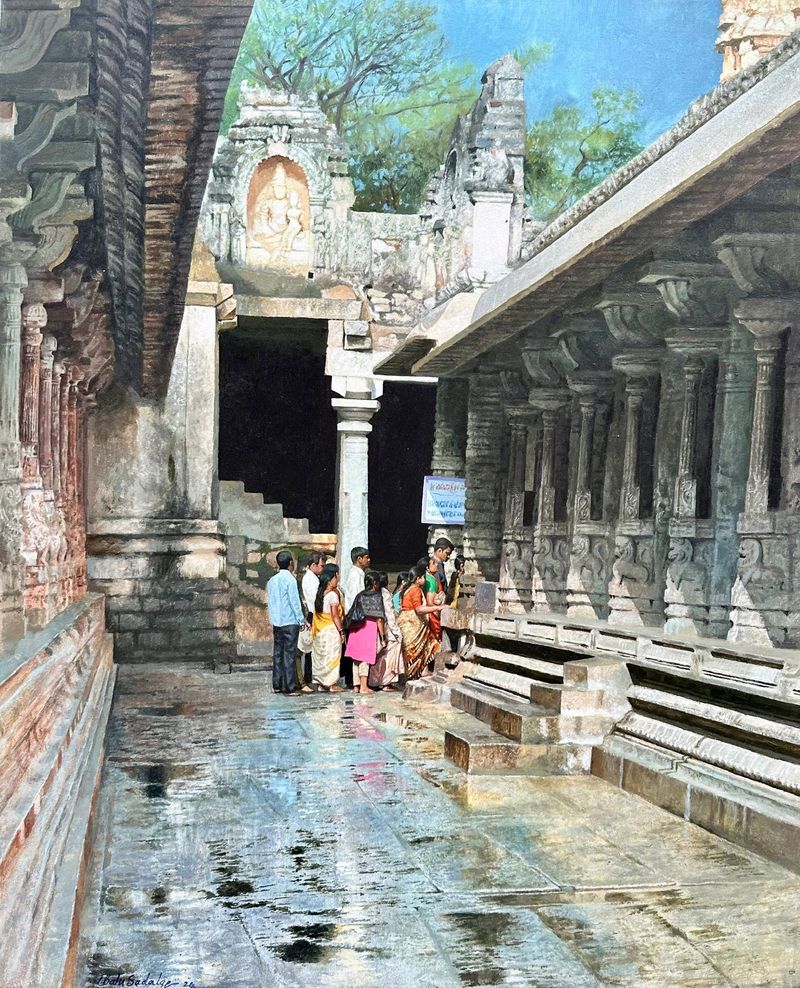 Hampi Vieupaksha Temple by Balu Sadalge