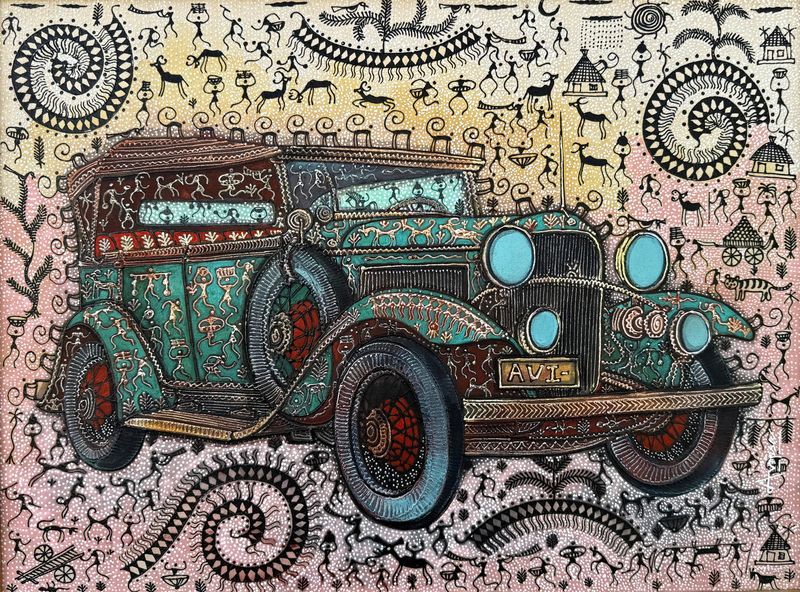 Vintage Car by Abhipsa Pradhan