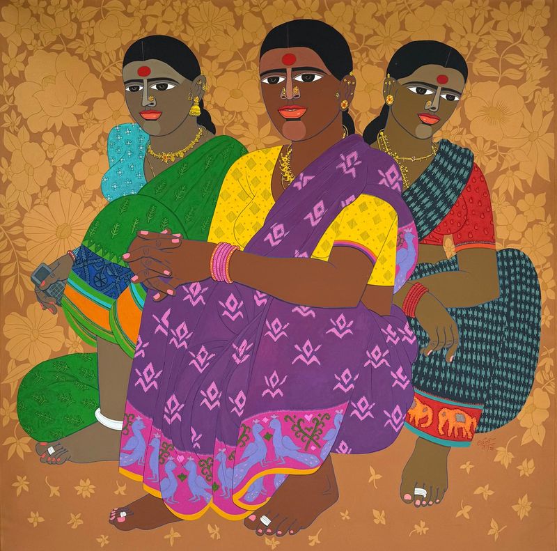 Ladies 1 by Laxman Aelay