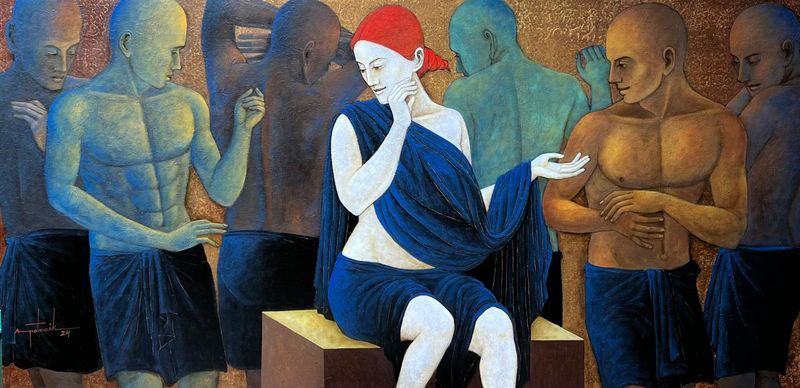 Lady I by Asit Patnaik