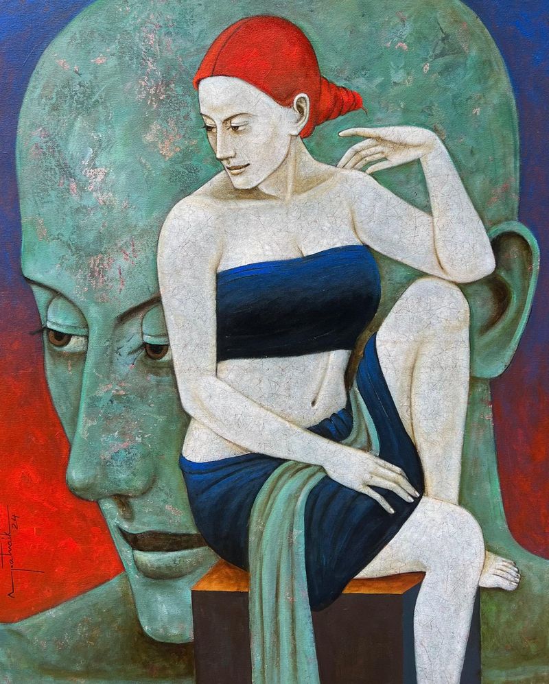 Lady II by Asit Patnaik
