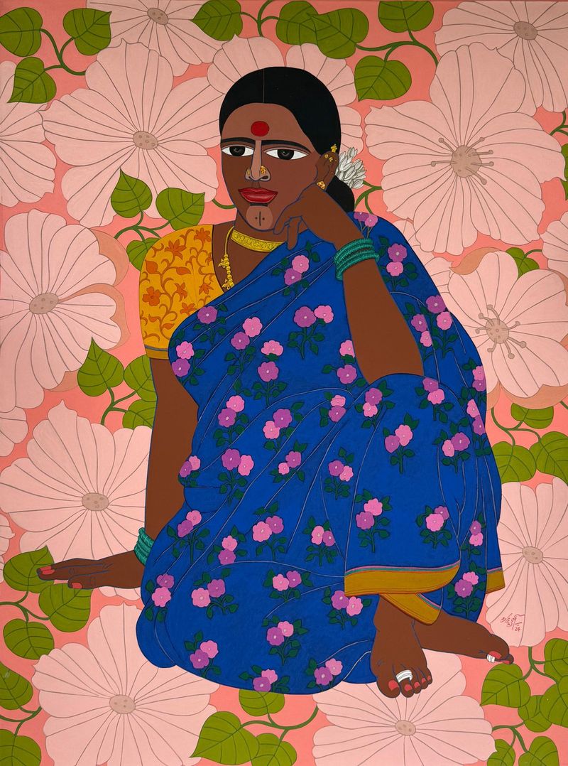 Lady by Laxman Aelay