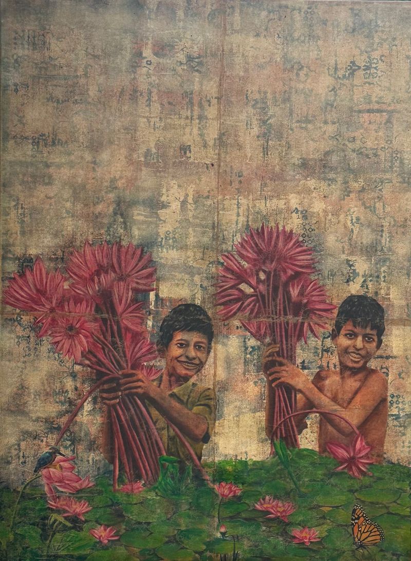 Lotus Flower by Hiral Choudhari