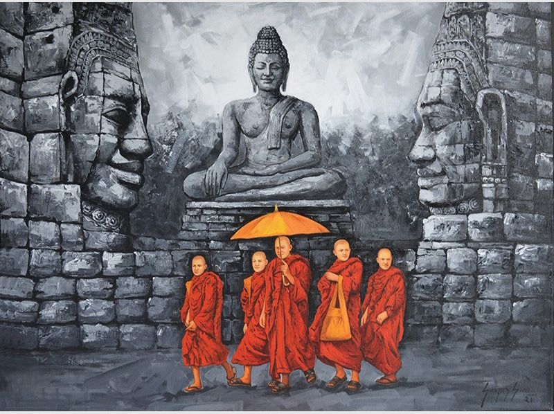 Monks by Sanjay Soni