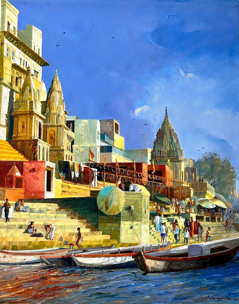 Munshi Ghat by Balu Sadalge