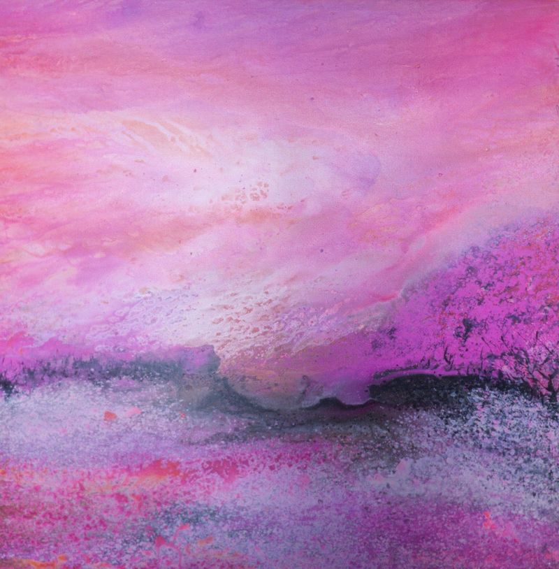 Pink Sky by Pramod Arya