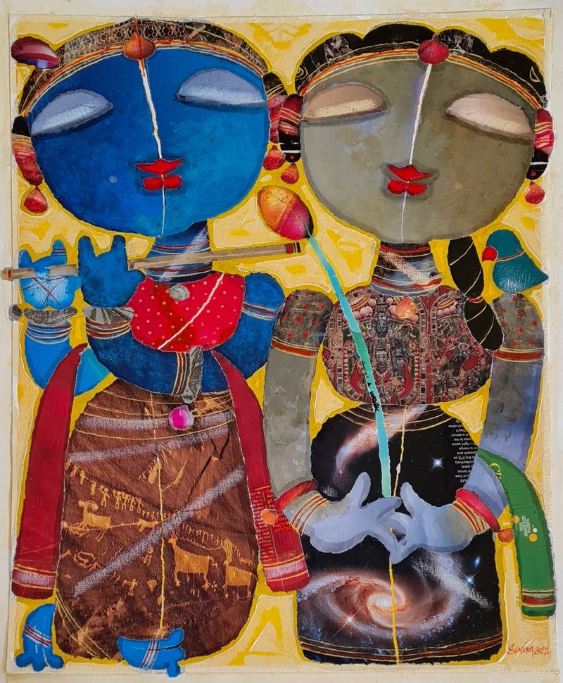 Radha Krishan by Subramanian Gopalsamy