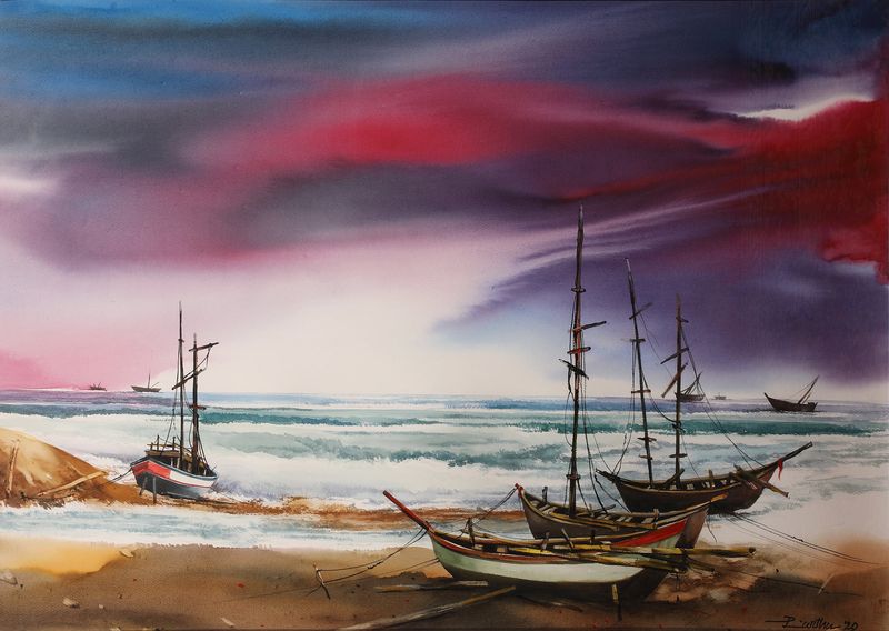 Sea-5 by Parthashee Chanda