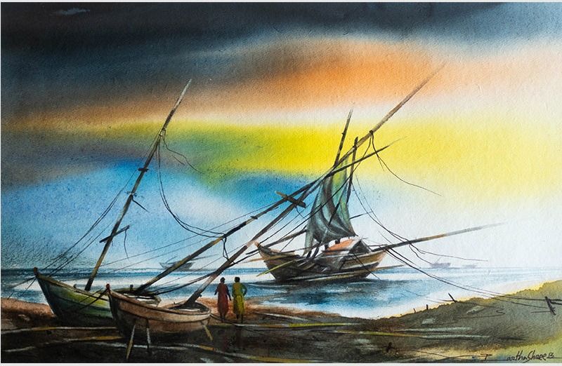 Sea Side by Parthashee Chanda