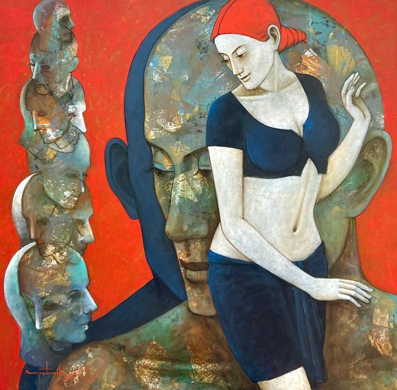 Untitled by Asit Patnaik