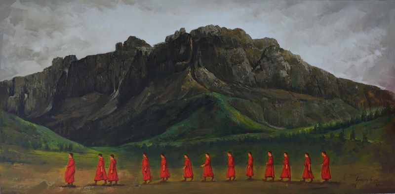 Monks 2 by Sanjay Soni