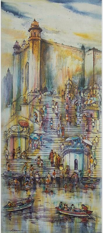 Varanasi 1 by Ajay Bhowmick