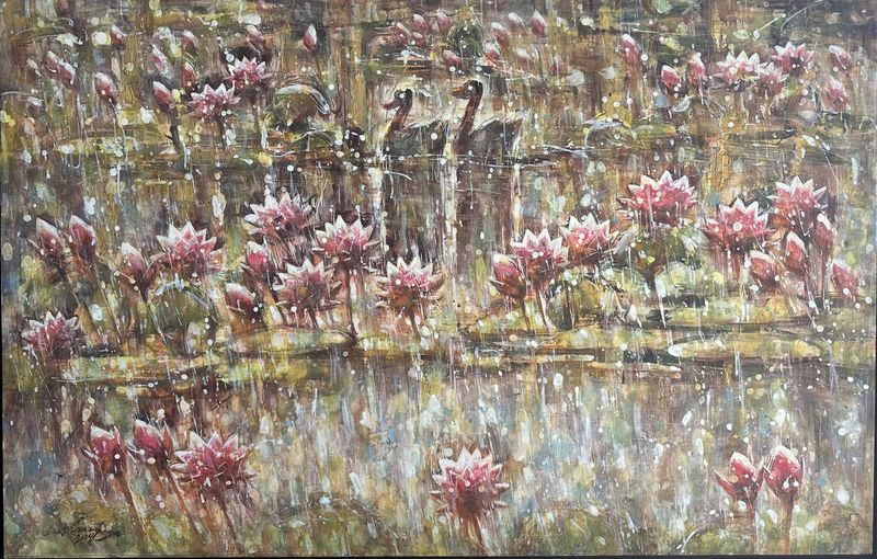 Waterlilly-2 by Swaraj Das