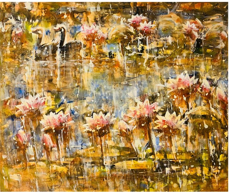 Waterlilly-3 by Swaraj Das