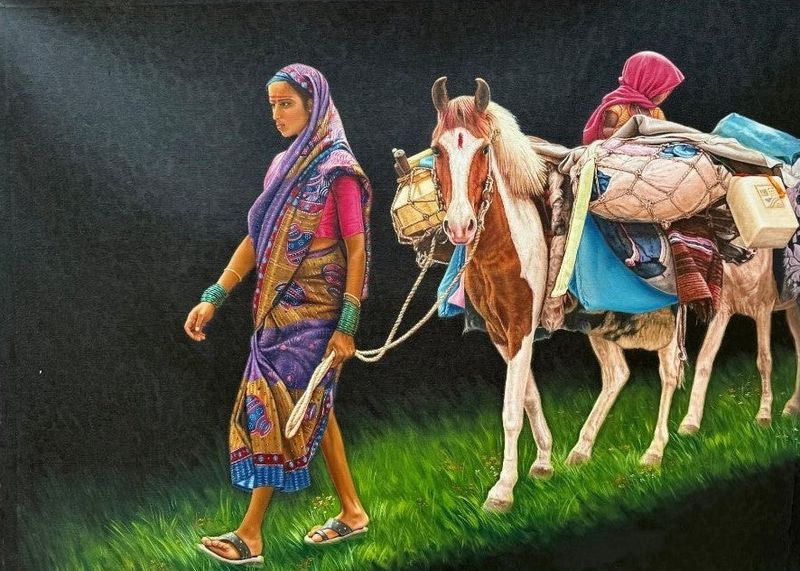 Woman 1 by Yuvraj Patil