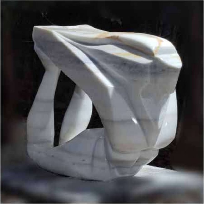 Abhishek Ephemeral Ascension . Makrana White