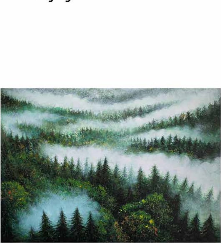 Saniay Soni Landscape-1 . Acrvlic on