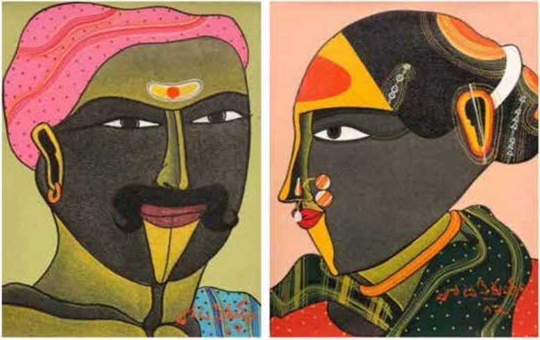 Thota Vaikuntam Couple . each