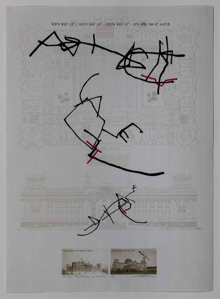 New Berlin-On Process and Photolithograph on Paper . Signed, dated & inscribed ‘