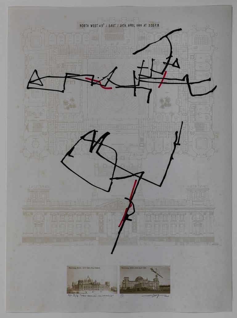 New Berlin-On Process and Photolithograph on Paper . Signed, dated & inscribed ‘