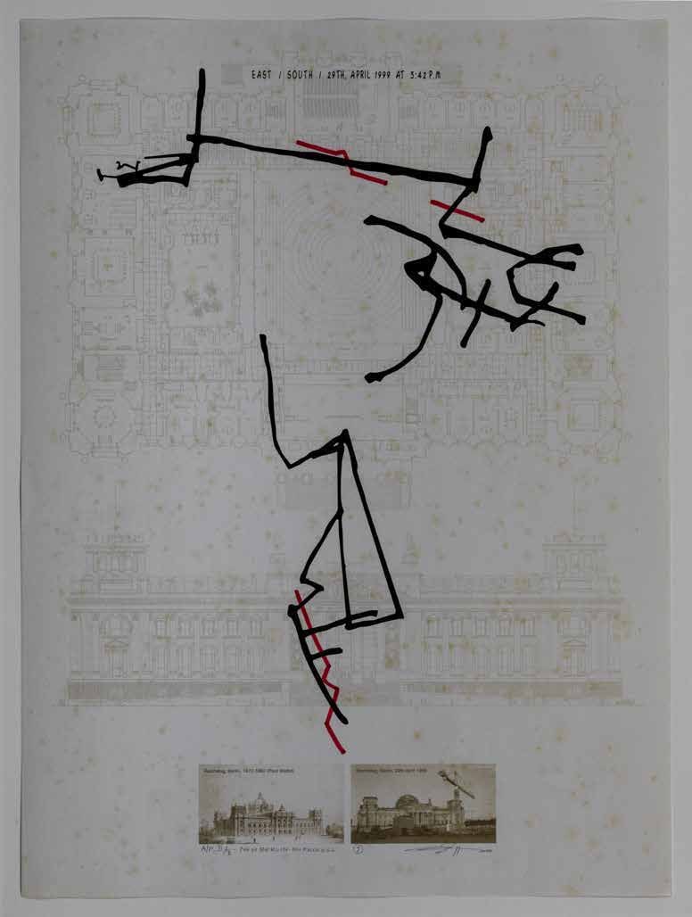 New Berlin-On Process and Photolithograph on Paper . Signed, dated & inscribed ‘