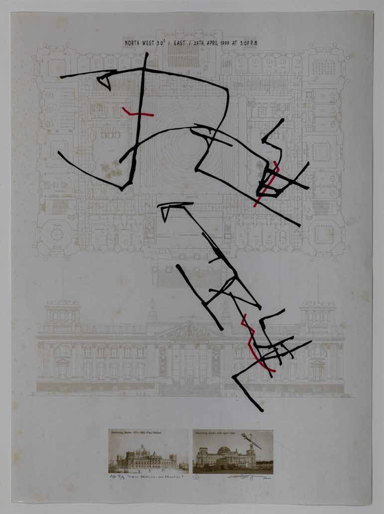 New Berlin-On Process and Photolithograph on Paper . Signed, dated & inscribed ‘