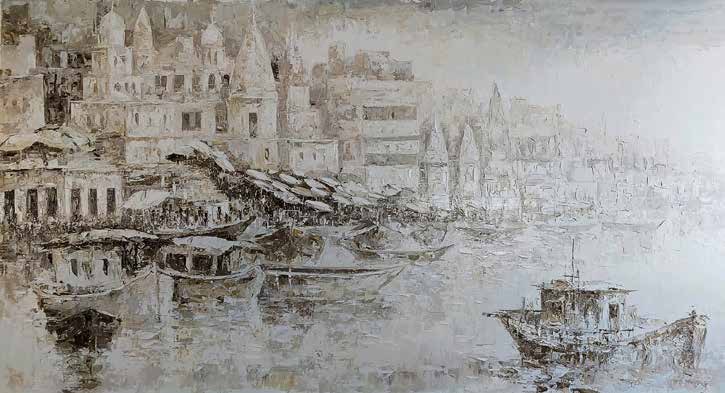 Banaras, Knife Palette on